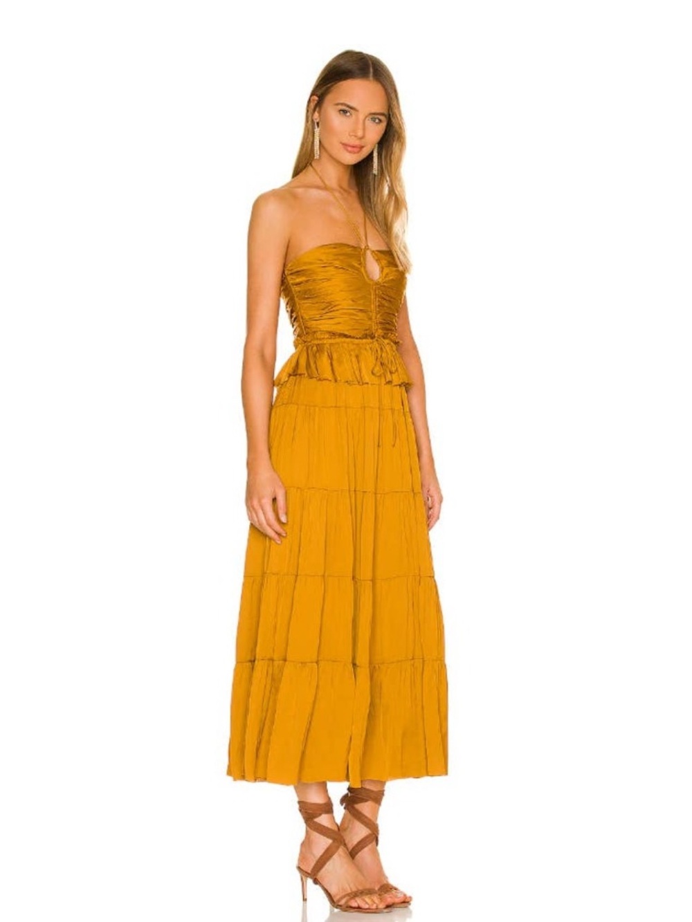 Ulla Johnson Evanthe Dress in Goldenrod Size 00